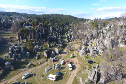 Side: wycieczka 1-dniowa do kanionu Orła z Adlerem i lunchemWycieczka do Kanionu Orła i spływ raftingowy z obiadem i odbiorem z hotelu