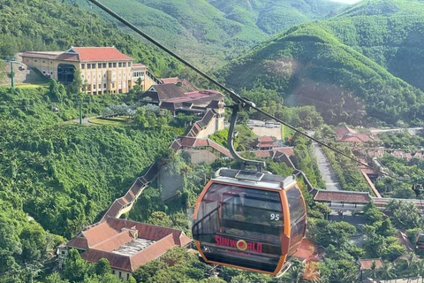 Vanuit Da Nang/Hoi An: Gouden Brug Ba Na Hills Hele dag tourVanuit Da Nang: Ba Na Hills dagvullende tour, lunch niet inbegrepen