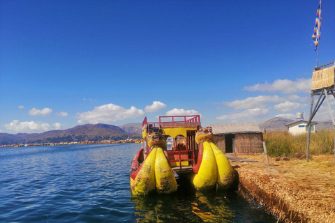 Full day at Lake Titicaca including Uros and Taquile Islands.