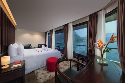 From Hanoi: Visit Ha Long Bay 3 Days With A 5-Star Cruise Private Tour & Private Car Transfer With A Luxury Cruise