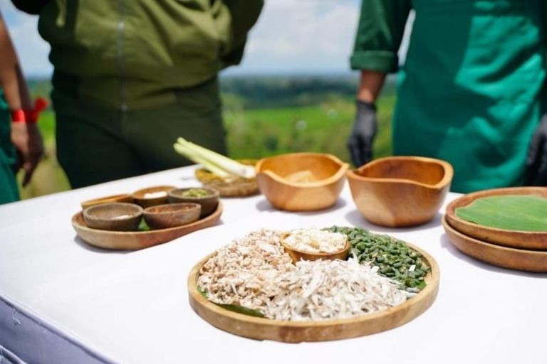 Jatiluwih : Trekking, cyclisme et cours de cuisine à JatiluwihLe cours de cuisine à Jatiluwih comprend