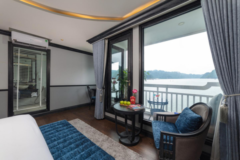 From Ninh Binh : 2-Days Lotus Luxury Cruise Lan Ha Bay