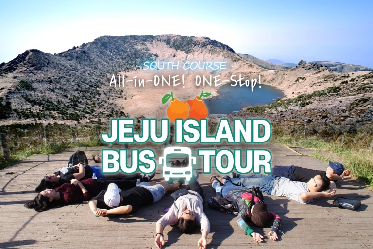 Jeju-eiland Zuid-bustour met lunch inbegrepen Volledige dagtocht