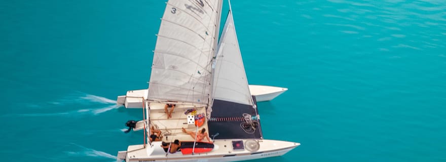Bacalar : excursion partagée en voilier au coucher du soleil