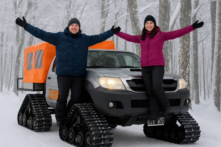 Bariloche: Snowcat experience on Cerro Perito Moreno - and Snow Sledding Bariloche: Snowcat Experience on Cerro Perito Moreno - and Snow Sledding