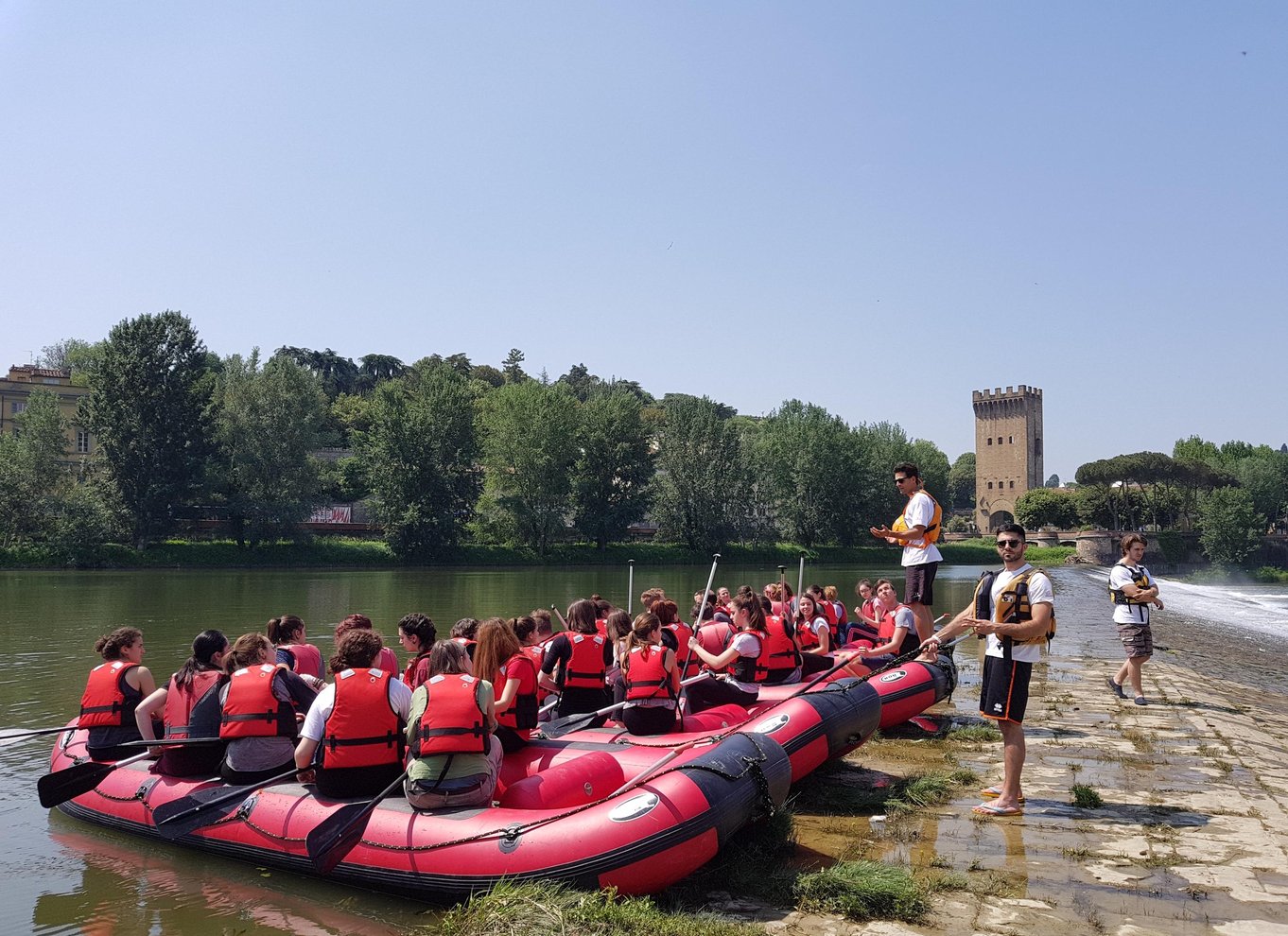 Firenze: Pontevecchio broen og seværdigheder i byen Rafting Cruise
