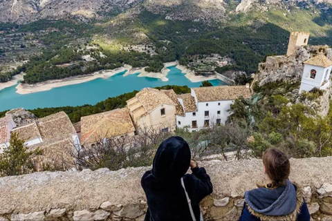 De Jávea a Guadalest e cachoeiras de Algar