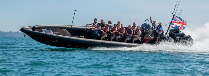 Torquay : Tour en bateau à grande vitesse (RIB)