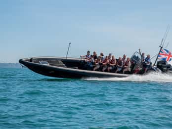 Torquay: giro in barca con il RIB ad alta velocità