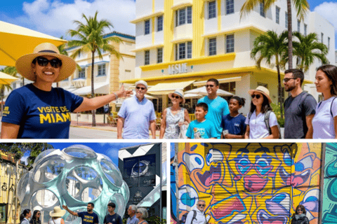Miami: South Beach, Design District & Wynwood in French (max. 10 people) Miami: South Beach, Design District & Wynwood in French (10 people max)