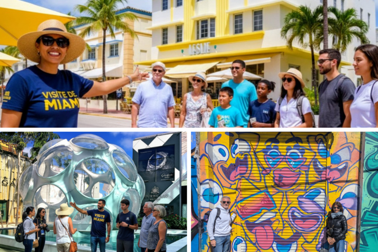 Miami: South Beach, Design District & Wynwood in French (max. 10 people) Miami: South Beach, Design District & Wynwood in French (10 people max)