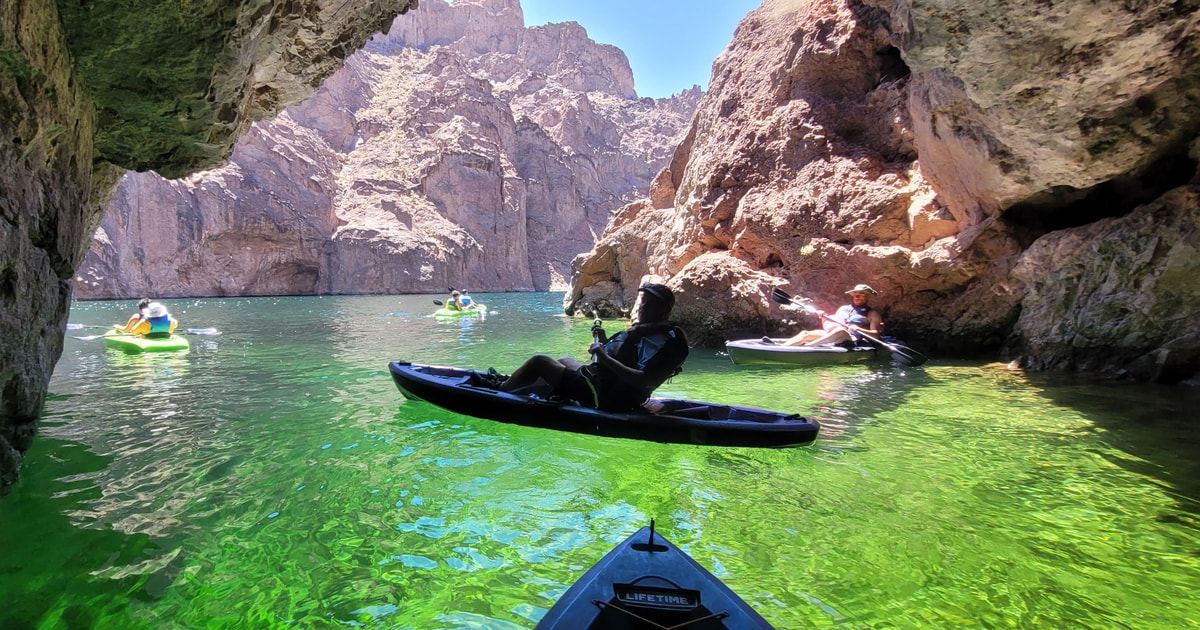 Kayak up Colorado River to Emerald Cave Half-Day Trip | GetYourGuide