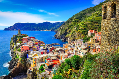 De Florença: Excursão de um dia a Cinque Terre e Torre Inclinada de Pisa