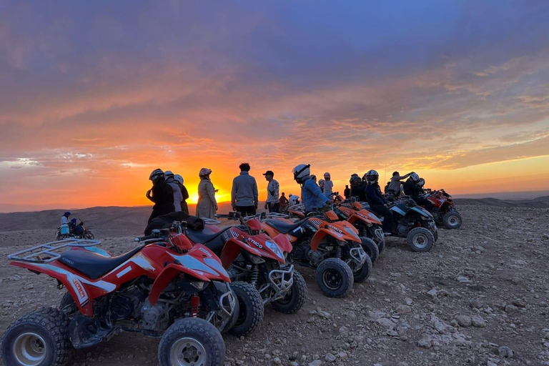 De Marrakech: excursion en quad dans le désert d'Agafay avec transfert