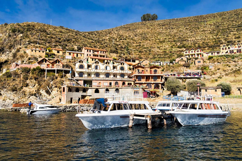 Tour in catamarano del lago Titicaca e dell&#039;Isla del Sol