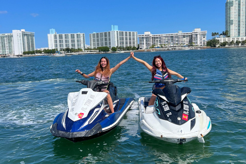 Miami: Jetski Tour in Miamis schönen Gewässern