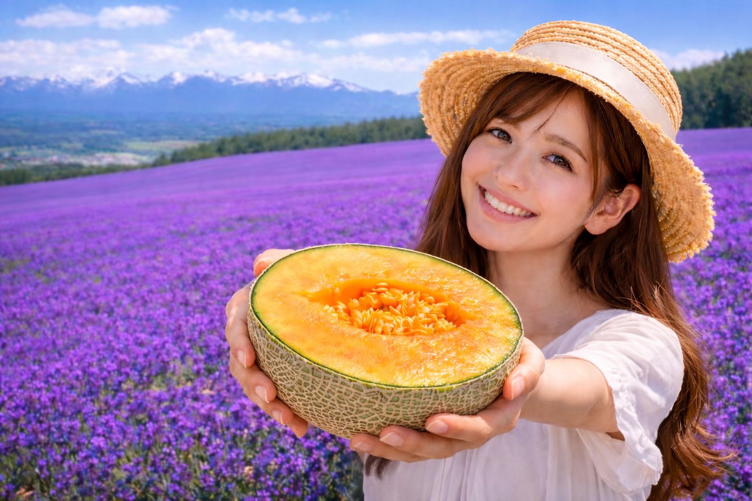 Hokkaidō: Tagestour nach Furano & Biei mit Melone & Blue Pond