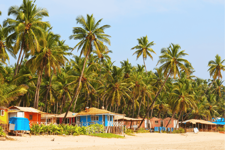 Ochtend strandhoppen in Goa op de fiets met ontbijt