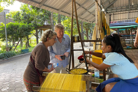 Visita a la isla del Mekong en la ciudad de Phnom Penh con Lina