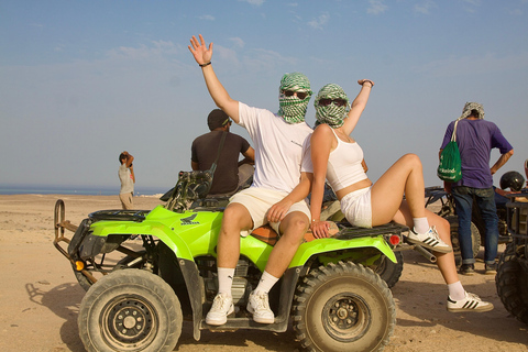 Hurghada: Quad, Horse & Camel Ride with BBQ & Stargazing