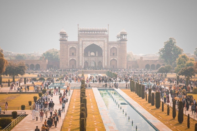 Von Neu-Delhi: Taj Mahal Sonnenaufgang und Agra Fort Private TourAlles Inklusive