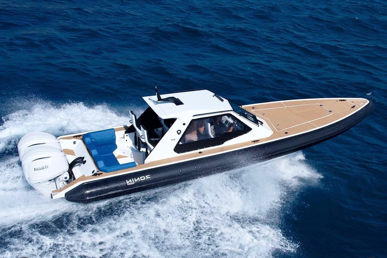 Mykonos to Paros & Antiparos by Ronin 35', transfer included
