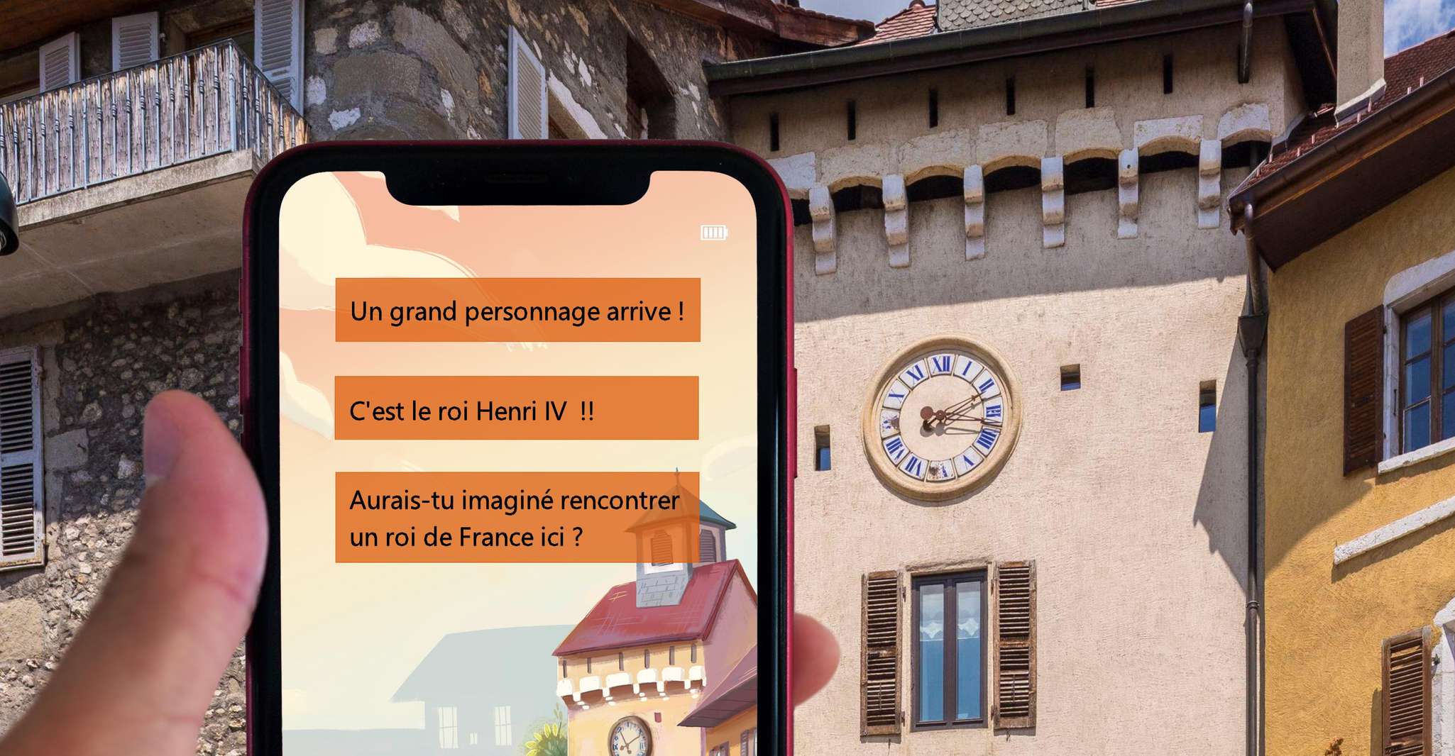 Annecy , Escape game outdoor - Annecy et l'ombre de l'épée - Hizvo