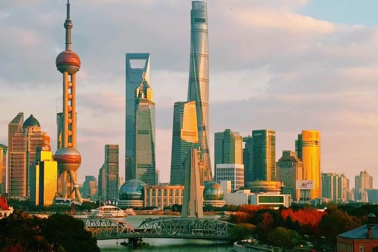 Shanghai: Old Town, Oriental Pearl Ticket & River Cruise Daytime River Cruise: Old Town Route, Oriental Pearl Ticket