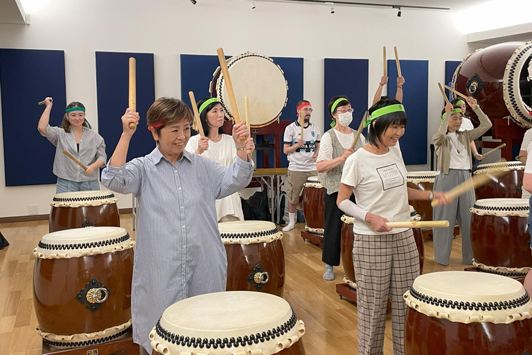 Kyoto, Japan Japansk trumma Taiko Workshop