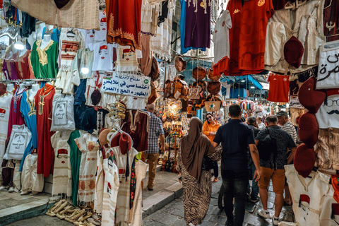 Tunis, Carthage & Sidi Bou Said Guided Tour with 3 Options Option 1: Full Day without: Lunch Tickets Carthage and Guide