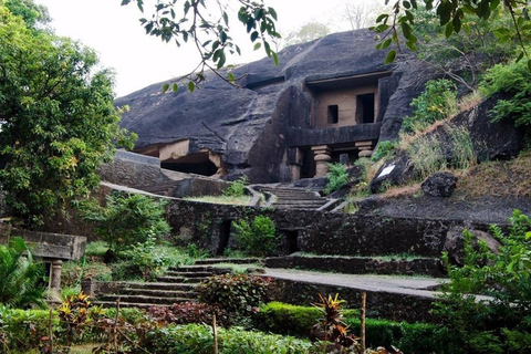 Privat Kanheri Buddhist Caves Tour inklusive AC-fordon