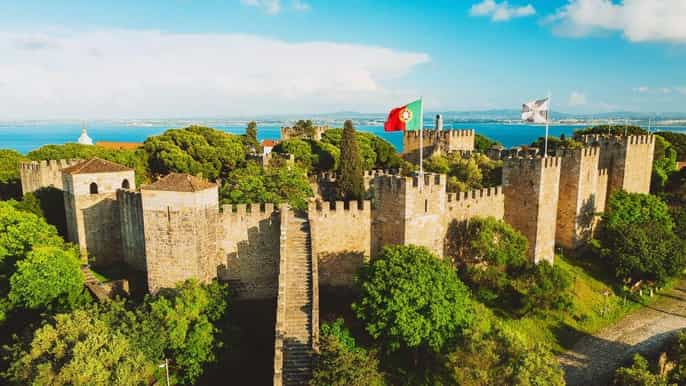 Lisboa: Entrada sin colas al Castillo de San Jorge con audioguía