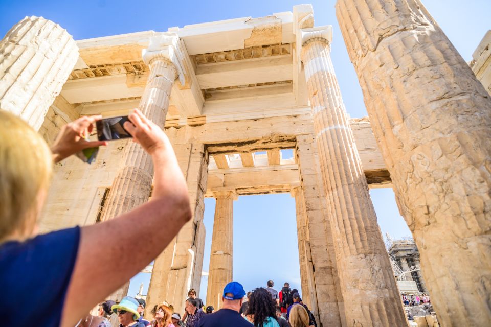 athens acropolis and parthenon guided walking tour