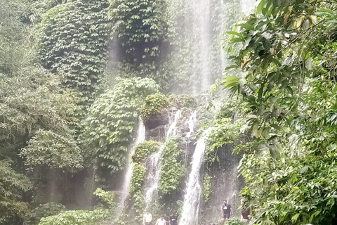 Lombok: Pick-up Port/Airport +Waterfall Tour+ Drop off Hotel Bangsal Port + Waterfall Tour + Drop-off Kuta Lombok Area