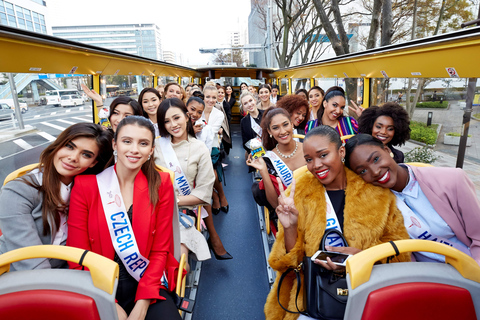Tokyo: 60min Panoramic Open Top Bus Tour with Audio Guide
