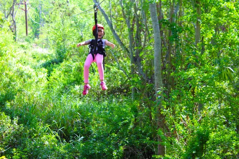 Zip & Dip: 3 Zipline + Parco acquatico Wet 'n' Wild Hawaii