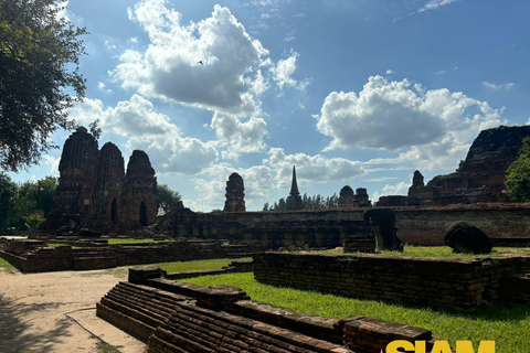 L&#039;incredibile tour degli antichi templi di Ayutthaya: Da BangkokGruppo privato con guida in inglese