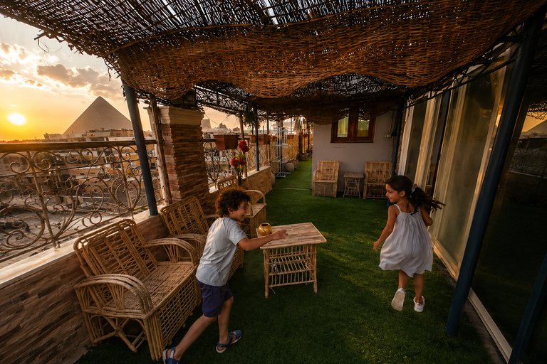 Marsa Alam: Cairo 2-Day Tour with Luxury Pyramids View Stay Day 1 Pyramids & GُEM Day 2 Memphis, Saqqara & Old Cairo