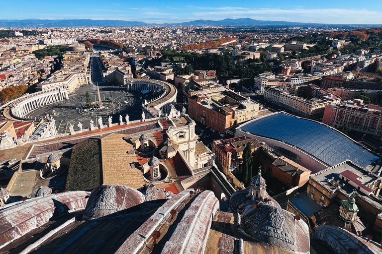Vatican: St peters Dome Entry Ticket Papal Tombs, Audio Tour Vatican: St peters Dome Entry Ticket(With Elevetor)