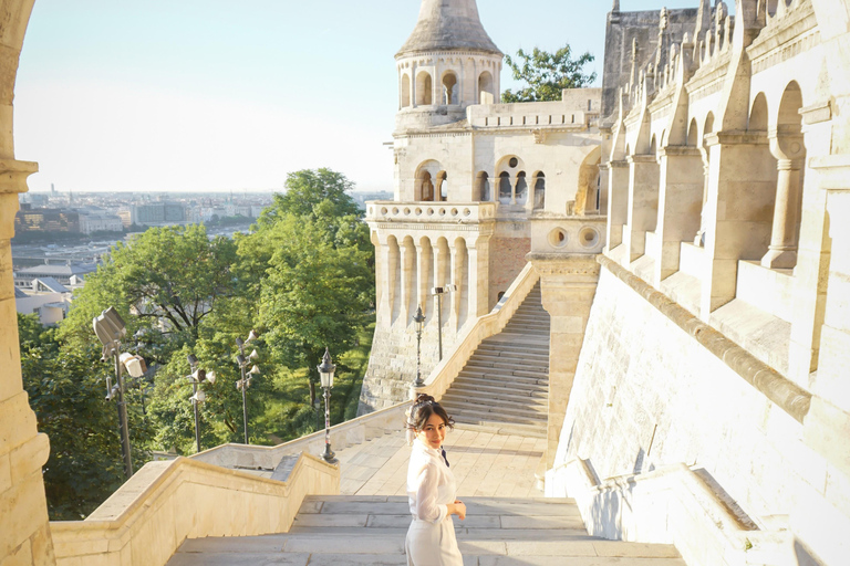 Premium Private Photoshoot in Budapest Private Photoshoot at the fisherman's Bastion