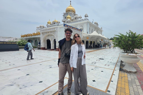 Delhi: Private Half Day Delhi City Guided Tour By Car Half Day Delhi Tour with Meeting Point