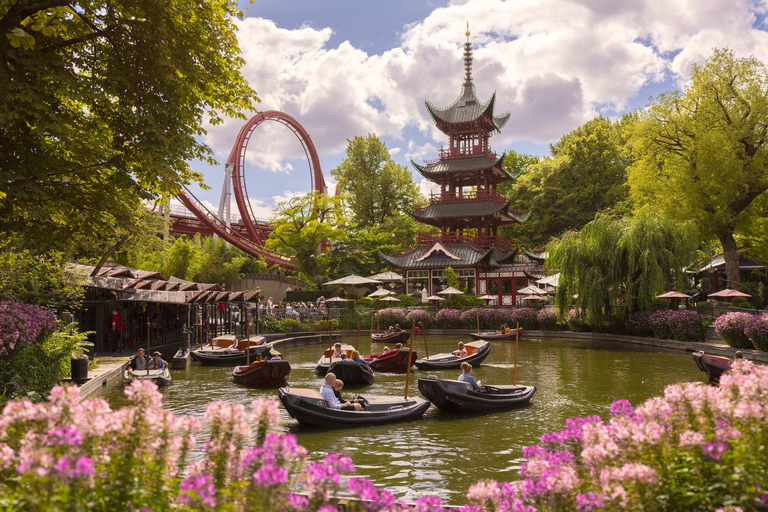 Copenhagen: Tivoli Gardens Entry Ticket with Unlimited Rides Entry Ticket with Unlimited Rides