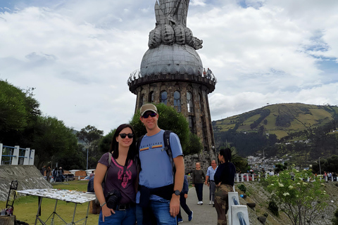 FROM QUITO CITY TOUR AND MIDDLE OF THE WORLD INTI ÑAN