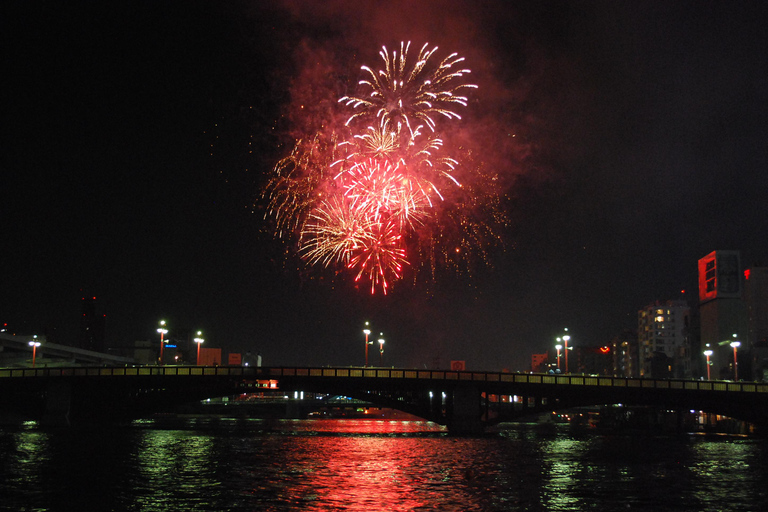 25th July 2026: Tokyo Sumida River Fireworks Dinner Cruise