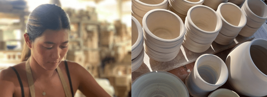 Ubud : Cours de poterie avec 2 kg d'argile