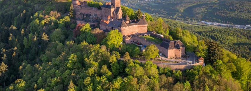 Alsace : billet d'entrée au château du Haut-Koenigsbourg