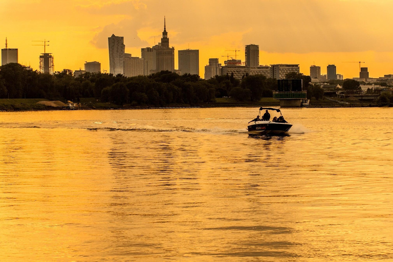 Varsóvia: Cruzeiro pelo Vístula ao pôr do sol - Vibrações dos anos 80, música e prosecco