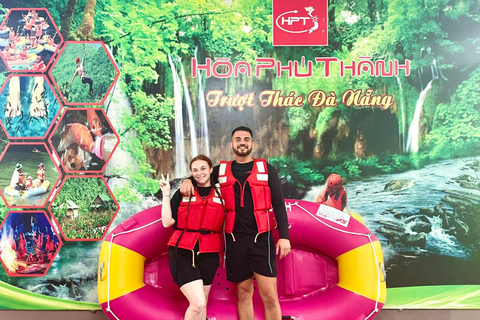 Da Nang/Hoi An: Rafting & Zipline Adventure Day Private Tour From Da Nang: Rafting & Zipline Adventure Day Private Tour