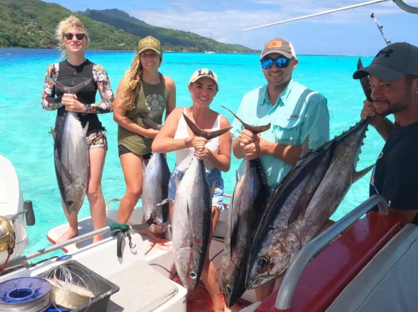 Moorea : excursion pêche en haute mer d'une demi-journée avec rafraîchissements