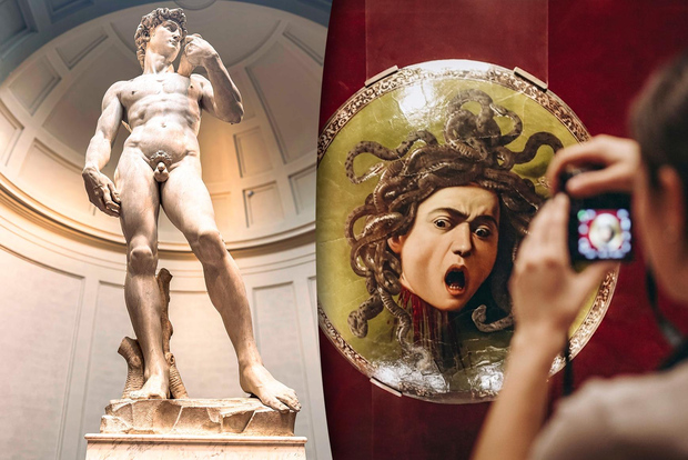 Ingressos de entrada prioritária para a Galleria degli Uffizi ou a Galeria da Academia